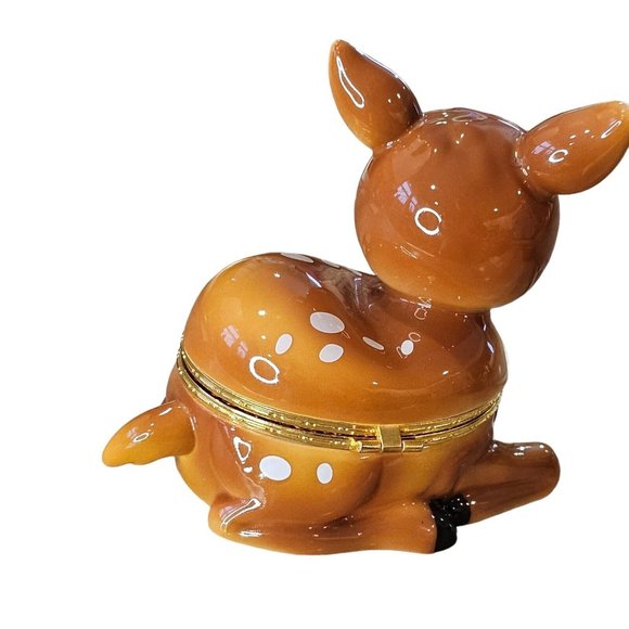 Gift For Granddaughter Bambi Baby Deer Music‎ Box You Are My Sunshine - Picture 11 of 13